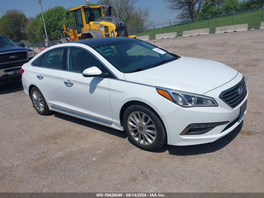 2015 HYUNDAI SONATA LIMITED - 5NPE34AF2FH101141