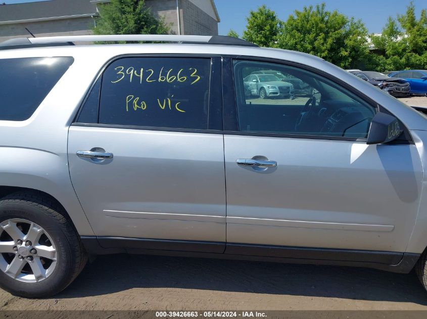 2015 GMC Acadia Sle-2 VIN: 1GKKVPKDXFJ135495 Lot: 39426663