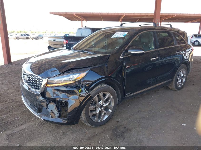 2019 Kia Sorento 3.3L Sxl VIN: 5XYPKDA5XKG535425 Lot: 39426664