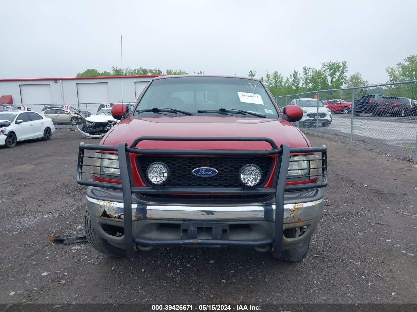 2002 Ford F-150 Lariat/Xlt VIN: 1FTRW08L02KE17016 Lot: 39426671