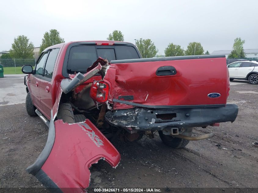 2002 Ford F-150 Lariat/Xlt VIN: 1FTRW08L02KE17016 Lot: 39426671