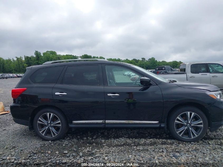 2019 Nissan Pathfinder S/Sl/Sv/Platinum VIN: 5N1DR2MM3KC638451 Lot: 39426674