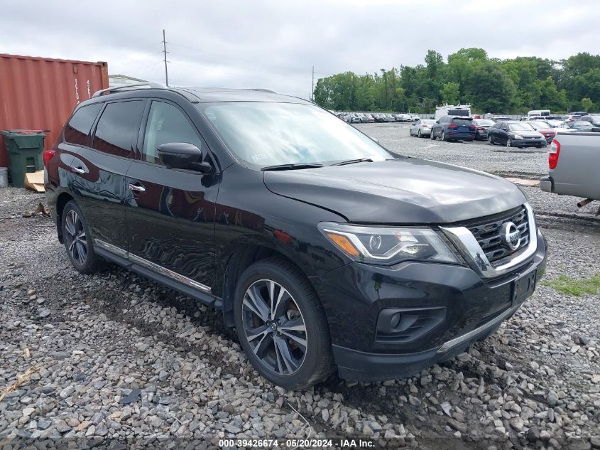 2019 Nissan Pathfinder S/Sl/Sv/Platinum VIN: 5N1DR2MM3KC638451 Lot: 39426674