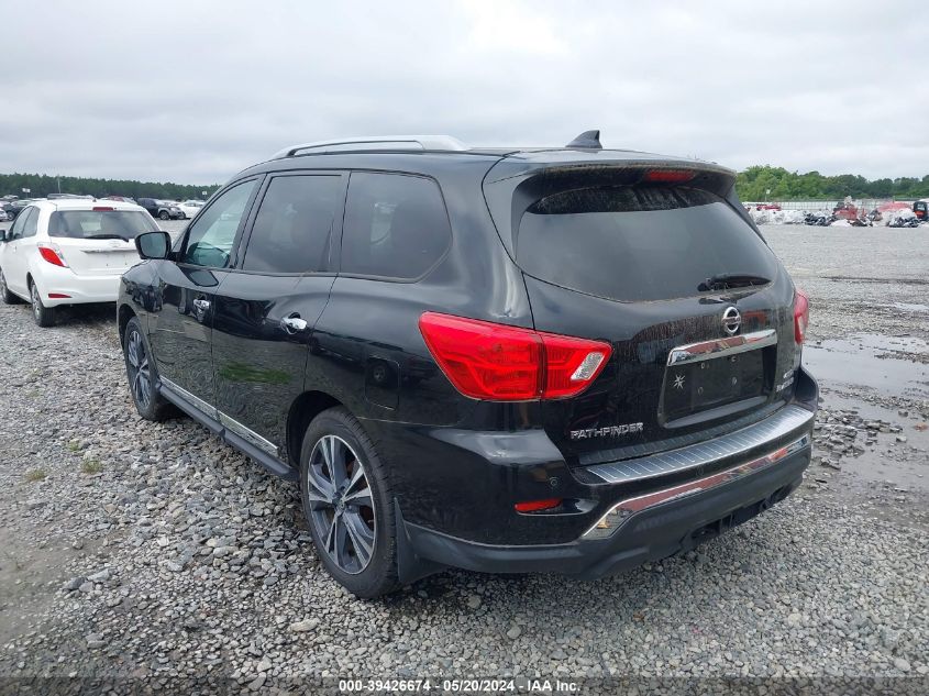 2019 Nissan Pathfinder S/Sl/Sv/Platinum VIN: 5N1DR2MM3KC638451 Lot: 39426674