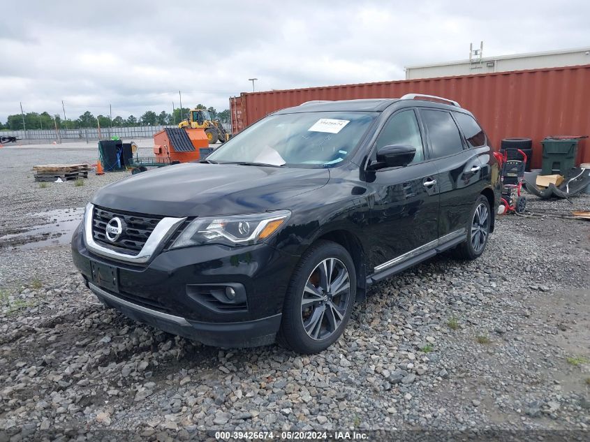 2019 Nissan Pathfinder S/Sl/Sv/Platinum VIN: 5N1DR2MM3KC638451 Lot: 39426674