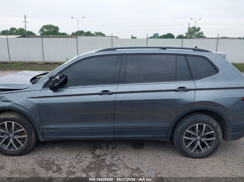 2021 Volkswagen Tiguan 2.0T S VIN: 3VV1B7AX3MM038989 Lot: 39426680