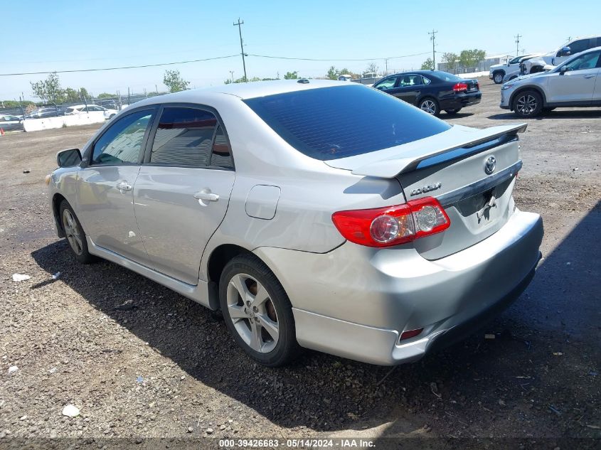 2011 Toyota Corolla S VIN: 2T1BU4EE1BC581848 Lot: 39426683