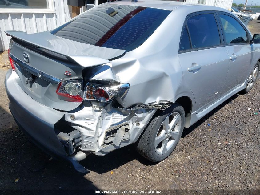 2011 Toyota Corolla S VIN: 2T1BU4EE1BC581848 Lot: 39426683