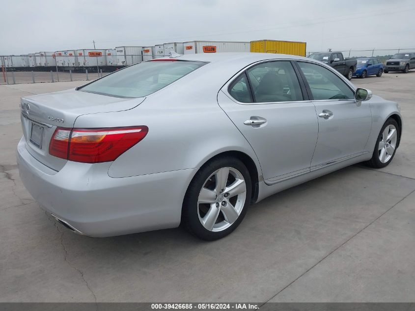 2010 Lexus Ls 460 VIN: JTHBL5EF7A5099946 Lot: 39426685