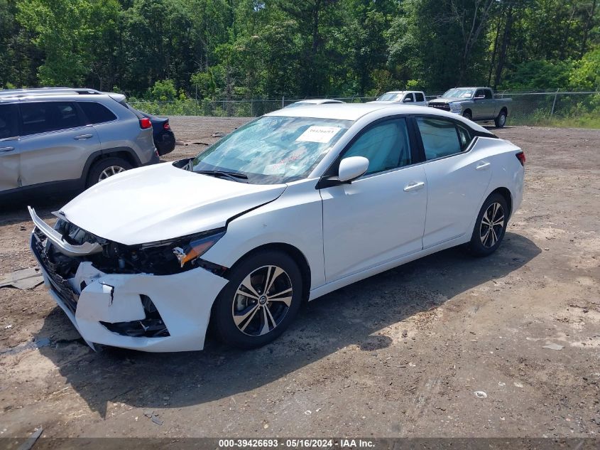 2022 Nissan Sentra Sv VIN: 3N1AB8CVXNY292339 Lot: 39426693