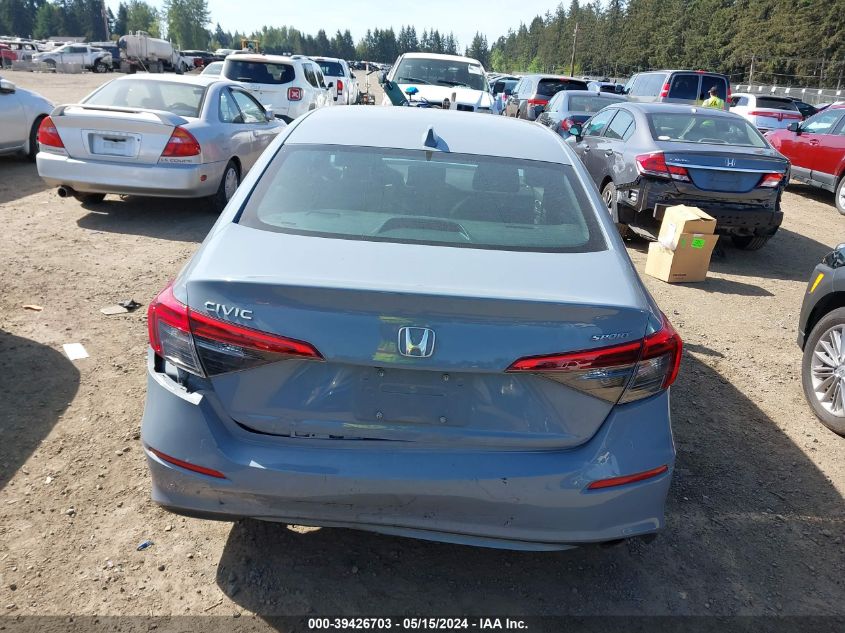 2022 Honda Civic Sport VIN: 2HGFE2F57NH555767 Lot: 39426703