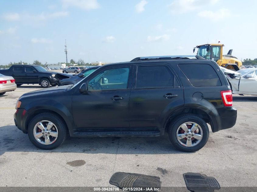 2011 Ford Escape Limited VIN: 1FMTU0E74BKA78629 Lot: 39426706