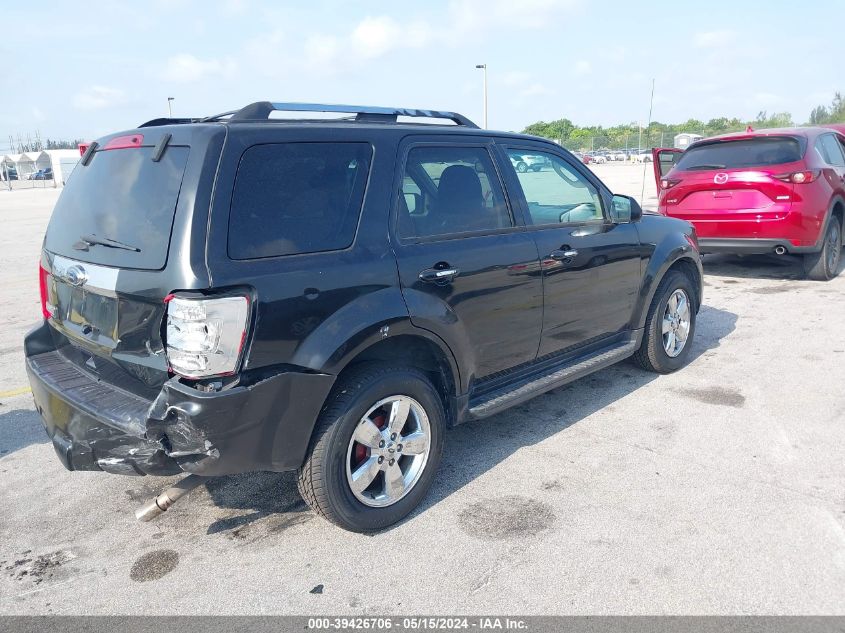 2011 Ford Escape Limited VIN: 1FMTU0E74BKA78629 Lot: 39426706