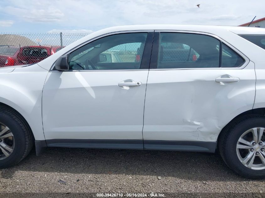 2015 Chevrolet Equinox Ls VIN: 1GNFLEEKXFZ112034 Lot: 39426710