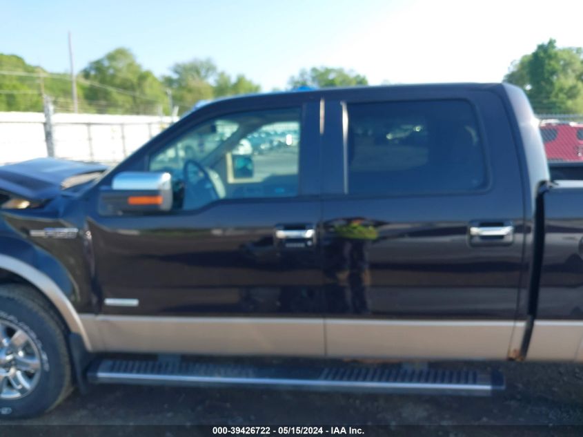 2013 Ford F-150 Lariat VIN: 1FTFW1ET2DFA44036 Lot: 39426722