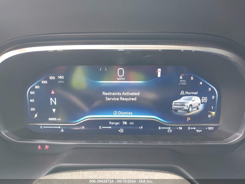 2023 CHEVROLET TAHOE K1500 Z71 1GNSKPKD7PR463083