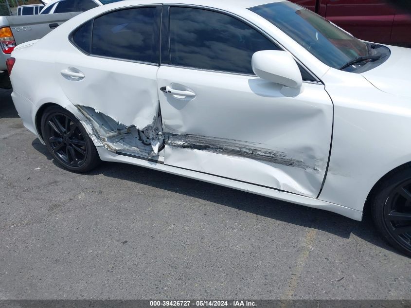 2008 Lexus Is 250 VIN: JTHBK262385057104 Lot: 39426727