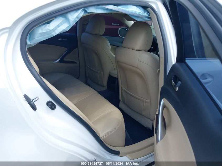 2008 Lexus Is 250 VIN: JTHBK262385057104 Lot: 39426727