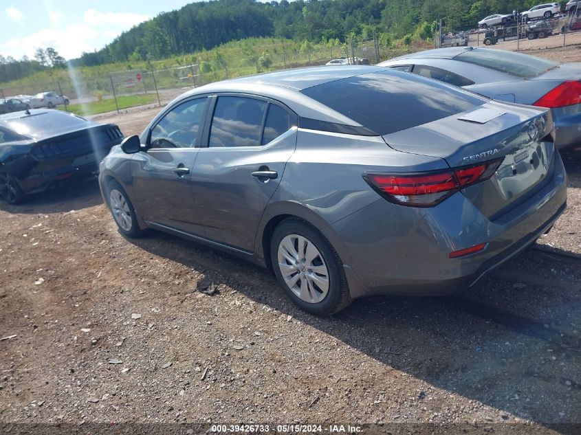 2024 Nissan Sentra S Xtronic Cvt VIN: 3N1AB8BVXRY306411 Lot: 39426733