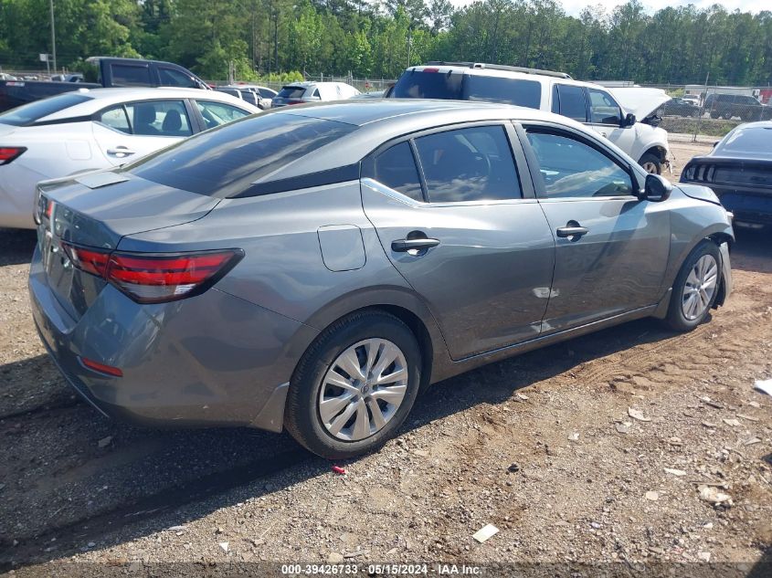 2024 Nissan Sentra S Xtronic Cvt VIN: 3N1AB8BVXRY306411 Lot: 39426733