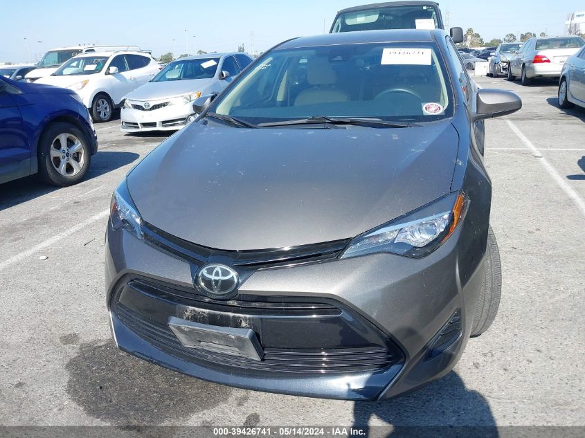 2018 Toyota Corolla Le VIN: 5YFBURHE8JP800182 Lot: 39426741