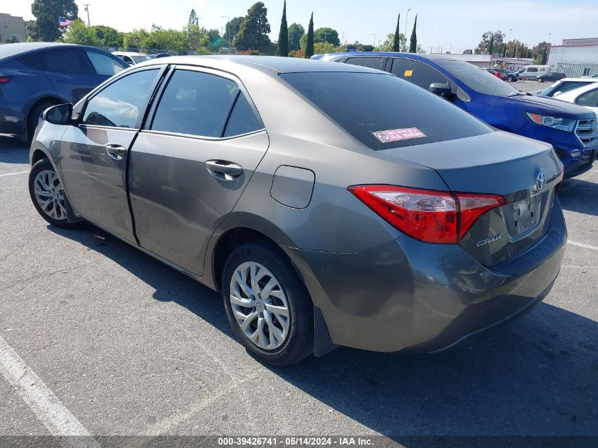 2018 Toyota Corolla Le VIN: 5YFBURHE8JP800182 Lot: 39426741