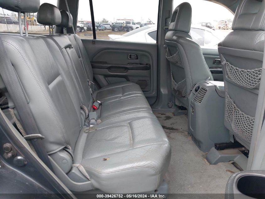 2005 Honda Pilot Ex-L VIN: 2HKYF18505H530583 Lot: 39426752