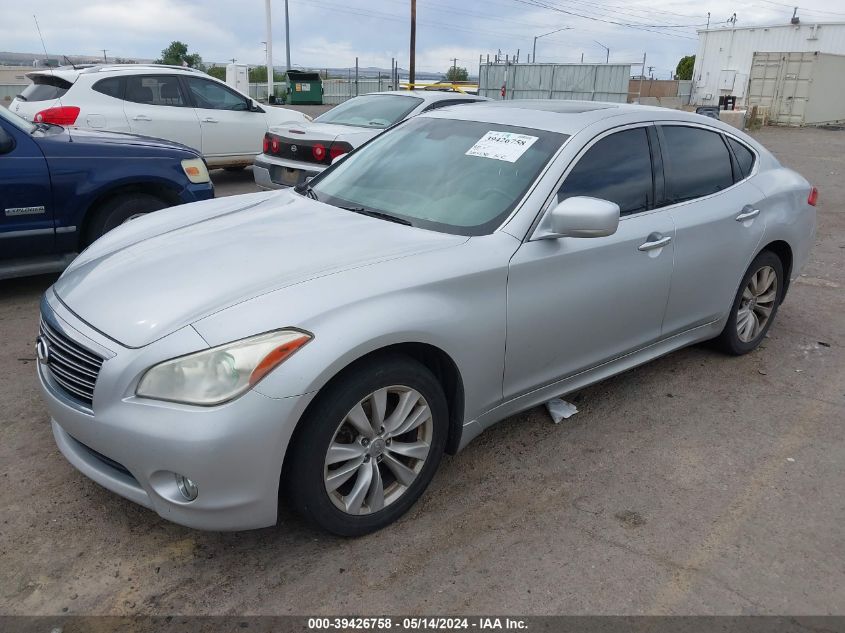 2011 Infiniti M37 X VIN: JN1BY1AR7BM372311 Lot: 39426758