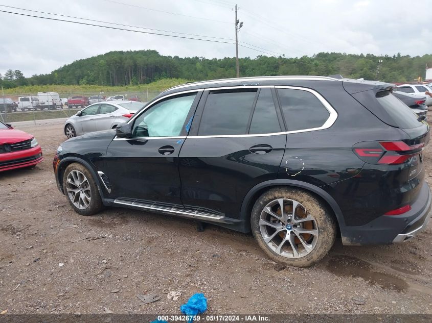 2024 BMW X5 xDrive50E VIN: 5UX43EU05R9U24314 Lot: 39426759