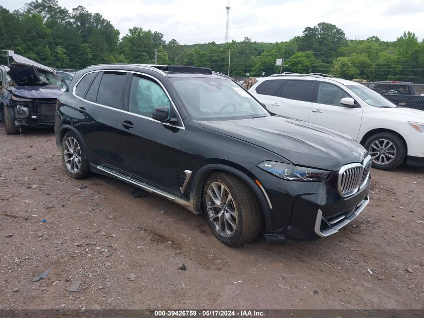 2024 BMW X5 xDrive50E VIN: 5UX43EU05R9U24314 Lot: 39426759