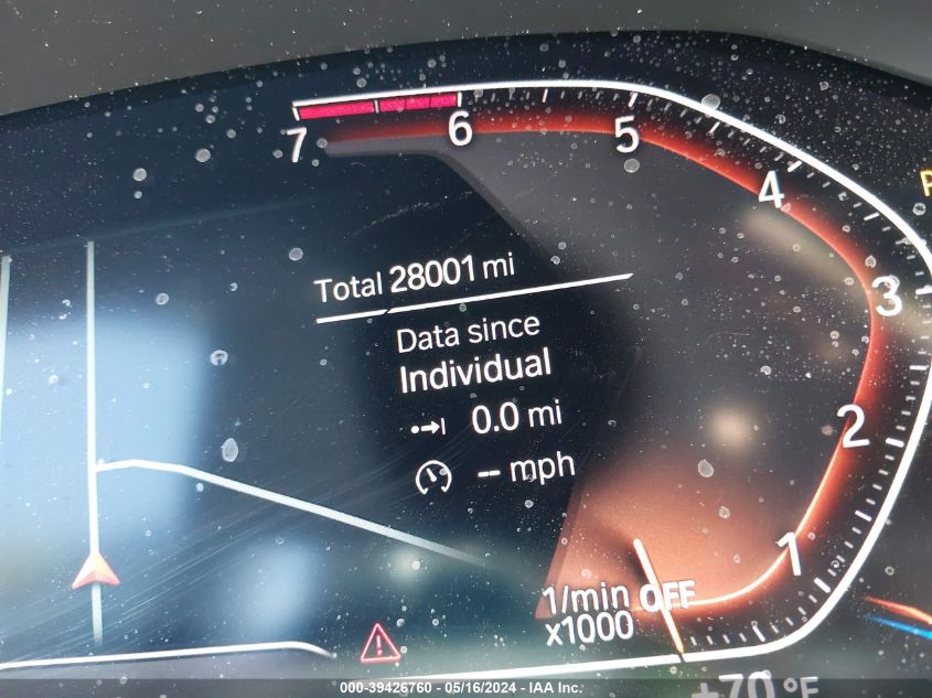 2020 BMW 330I VIN: 3MW5R1J0XL8B36062 Lot: 39426760