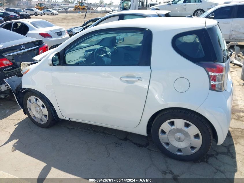 2013 Scion Iq VIN: JTNJJXB08DJ024517 Lot: 39426761