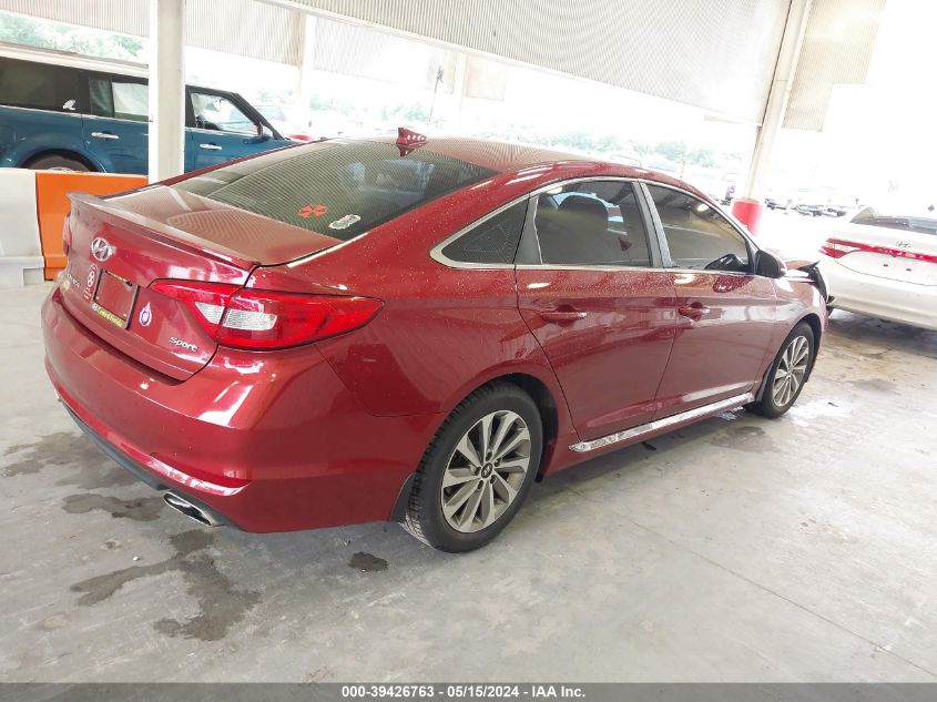 2015 Hyundai Sonata Sport VIN: 5NPE34AF5FH028038 Lot: 39426763