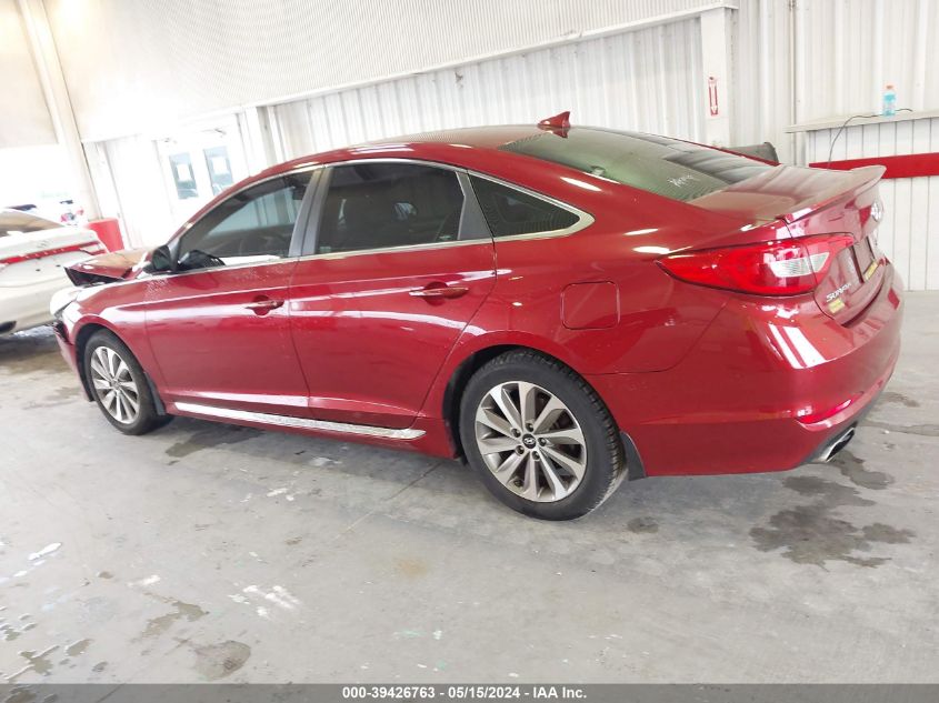 2015 Hyundai Sonata Sport VIN: 5NPE34AF5FH028038 Lot: 39426763