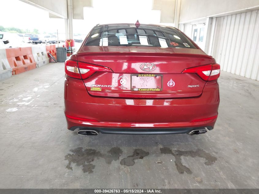 2015 Hyundai Sonata Sport VIN: 5NPE34AF5FH028038 Lot: 39426763