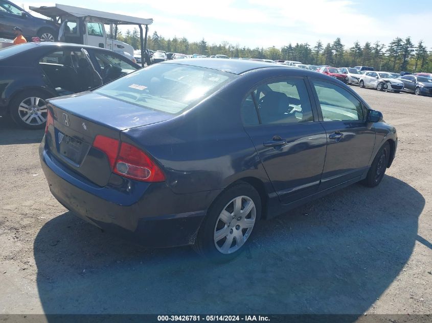 2008 Honda Civic Lx VIN: 2HGFA16548H523532 Lot: 39426781