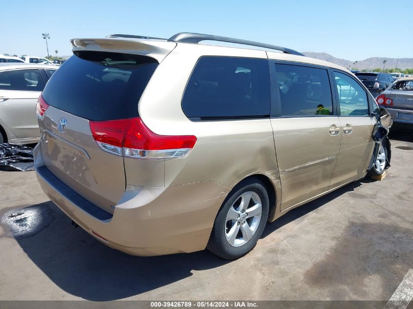 2011 Toyota Sienna Le V6 VIN: 5TDKK3DC3BS021790 Lot: 39426789