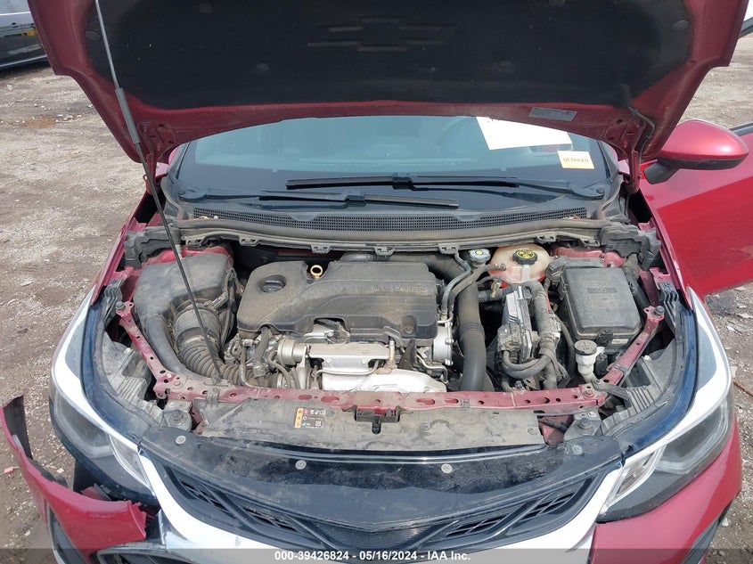 2019 CHEVROLET CRUZE LT - 3G1BE6SM1KS529992