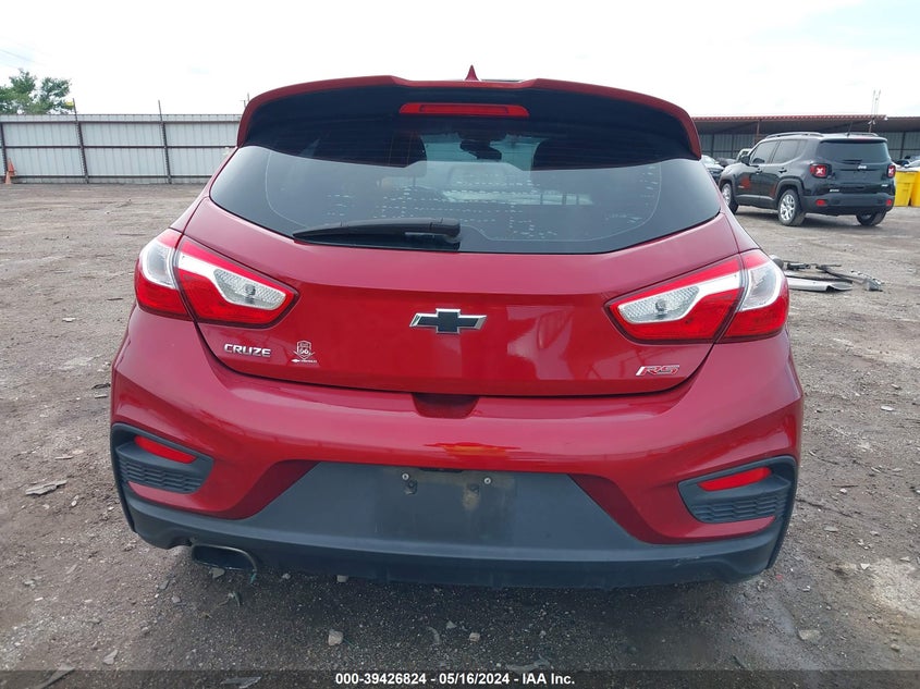 2019 CHEVROLET CRUZE LT - 3G1BE6SM1KS529992