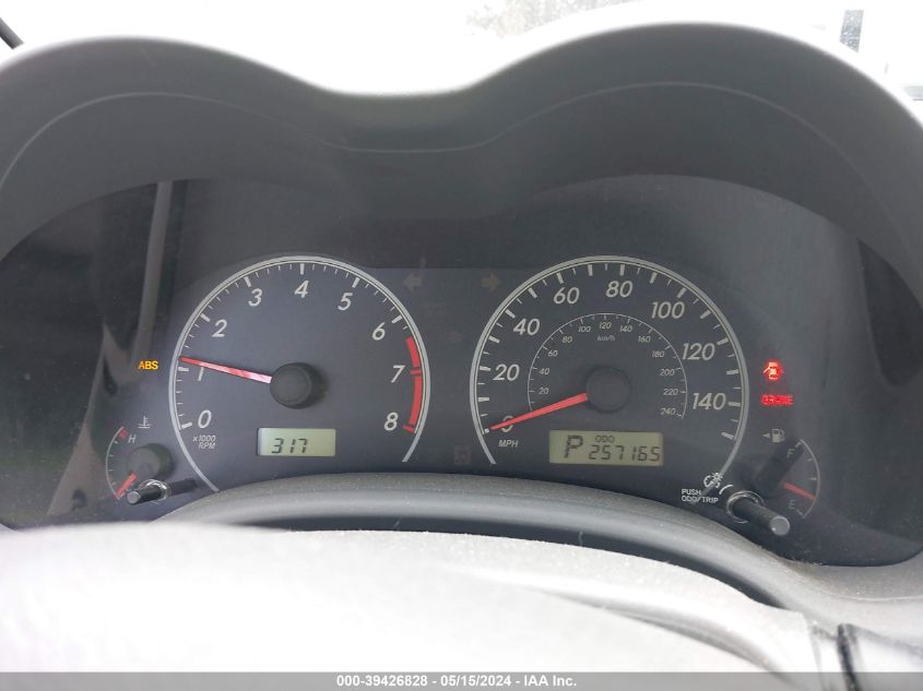 2009 Toyota Corolla Le VIN: JTDBL40E699074129 Lot: 39426828