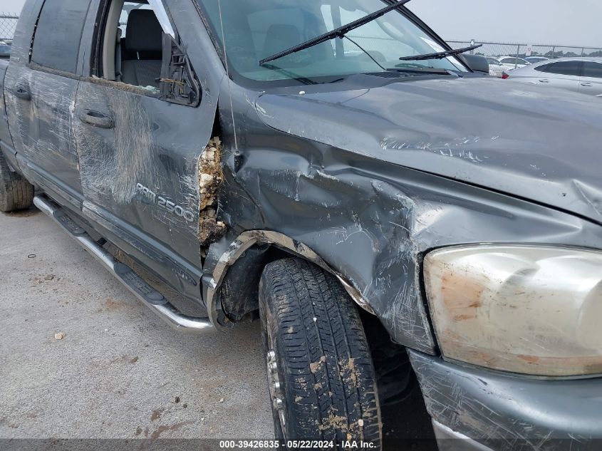 2006 Dodge Ram 2500 Slt VIN: 3D7KR29C56G195871 Lot: 39426835