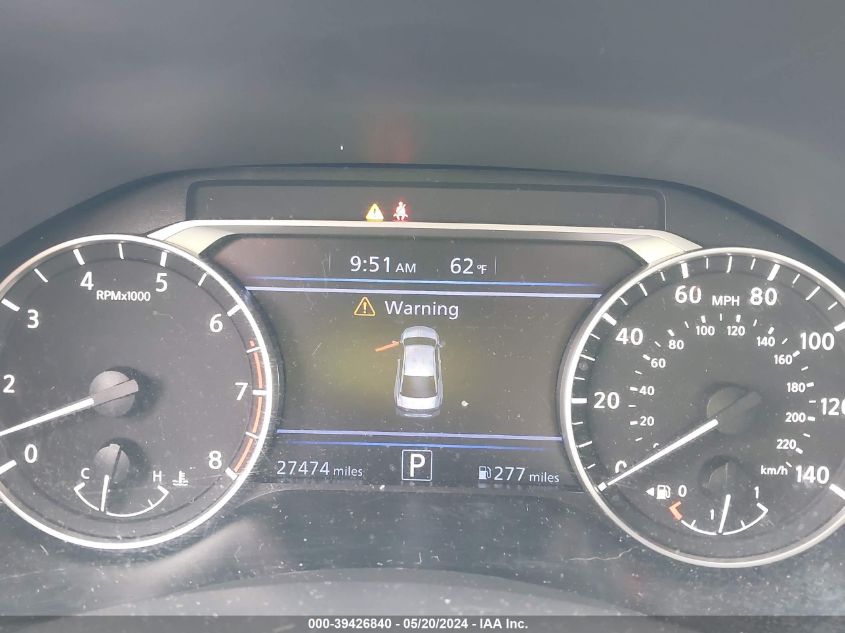 2022 Nissan Altima Sv Fwd VIN: 1N4BL4DV4NN335937 Lot: 39426840