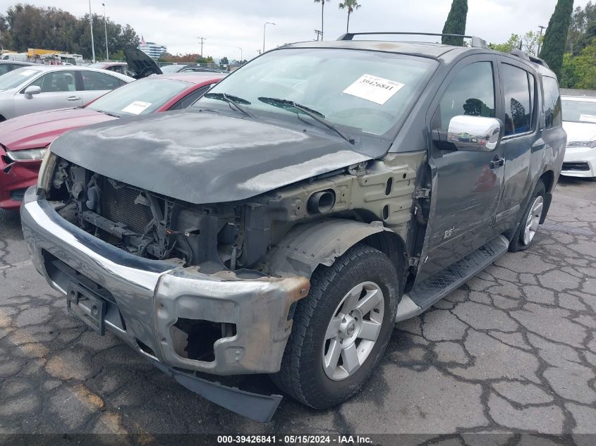 2005 Nissan Armada Le VIN: 5N1AA08A85N718836 Lot: 39426841