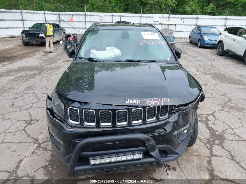 2018 Jeep Compass Latitude 4X4 VIN: 3C4NJDBB1JT345101 Lot: 39426849