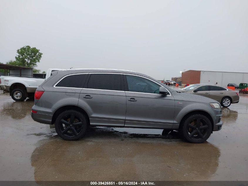 2012 Audi Q7 3.0T S Line Prestige VIN: WA1DGAFE5CD004655 Lot: 39426851