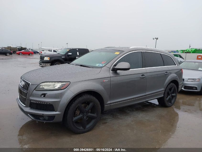 2012 Audi Q7 3.0T S Line Prestige VIN: WA1DGAFE5CD004655 Lot: 39426851