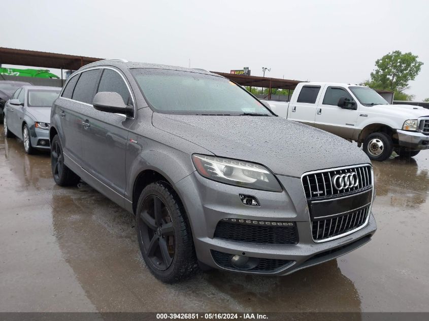 2012 Audi Q7 3.0T S Line Prestige VIN: WA1DGAFE5CD004655 Lot: 39426851