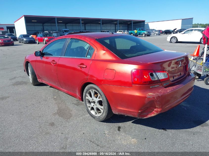 2011 Mitsubishi Galant Es/Se VIN: 4A32B3FF1BE017778 Lot: 39426868