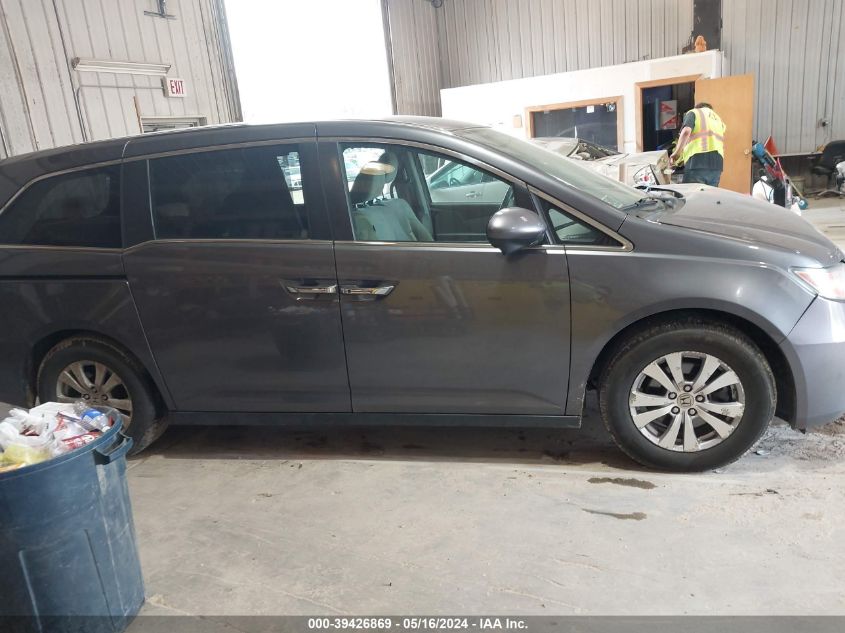 2016 Honda Odyssey Se VIN: 5FNRL5H36GB006679 Lot: 39426869