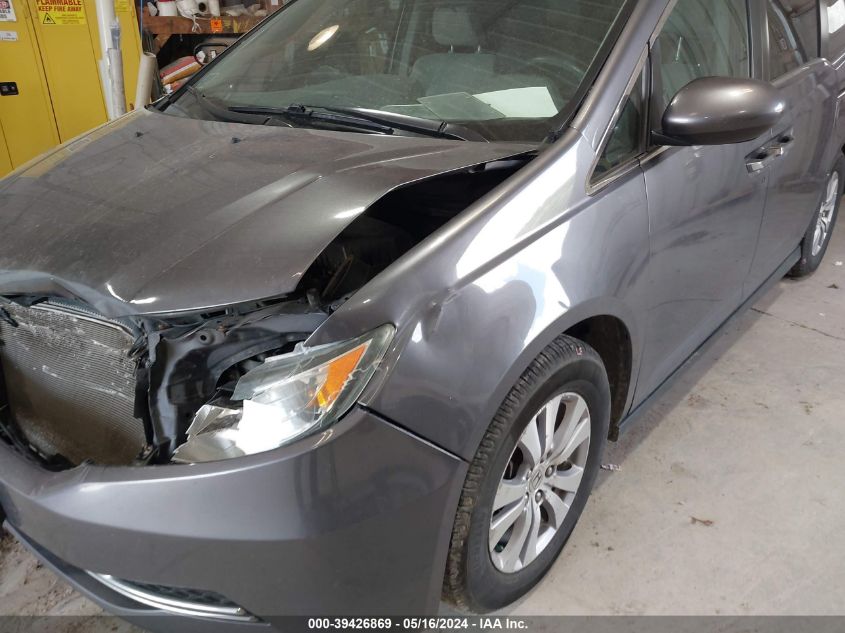 2016 Honda Odyssey Se VIN: 5FNRL5H36GB006679 Lot: 39426869